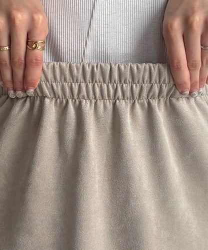 仿麂皮軍風套裝