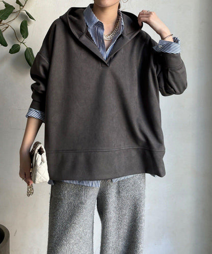 寬鬆連帽衛衣