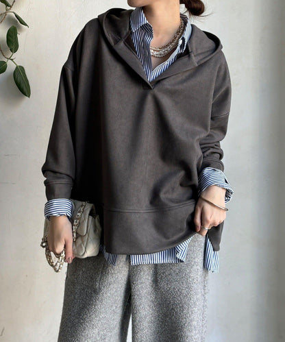 寬鬆連帽衛衣