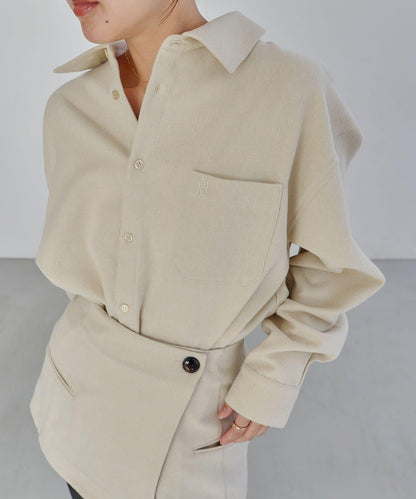 疊穿設計襯衫
