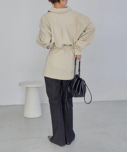 CAPRICIEUX LE'MAGE 裹身疊穿設計 襯衫