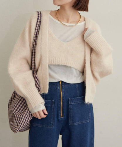 【Omekashi】短外套吊帶套裝