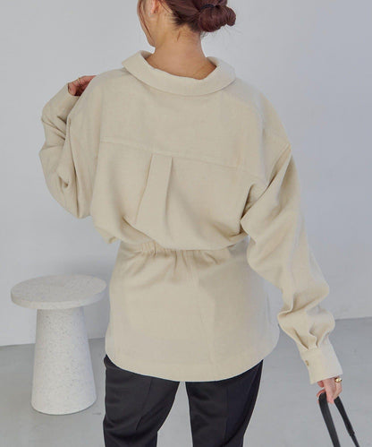 CAPRICIEUX LE'MAGE 裹身疊穿設計 襯衫