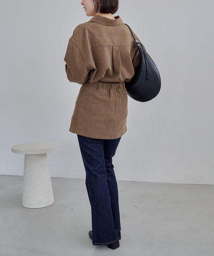 CAPRICIEUX LE'MAGE 裹身疊穿設計 襯衫