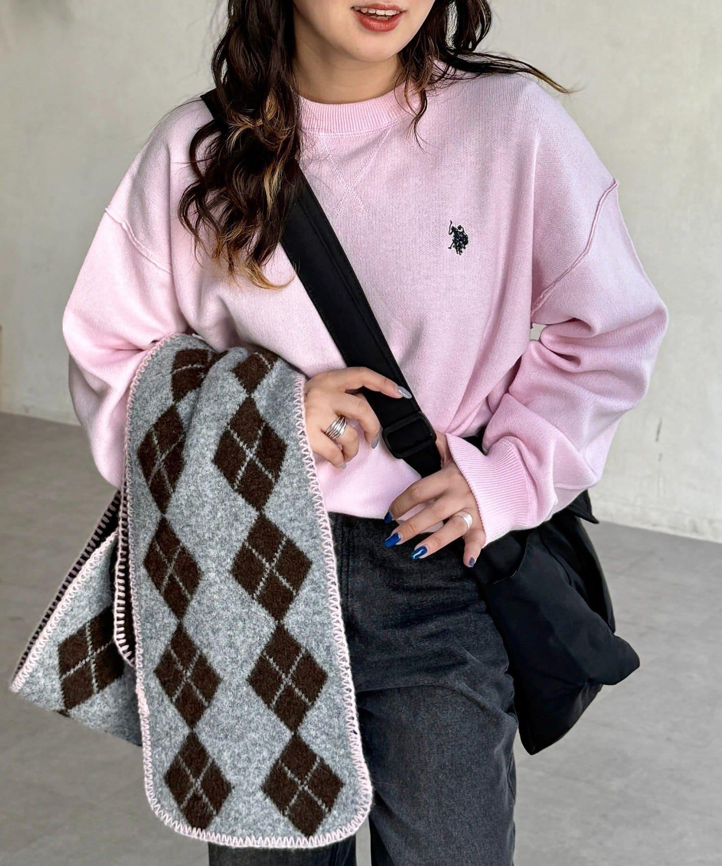 【U.S. POLO ASSN.】衛衣風針織衫