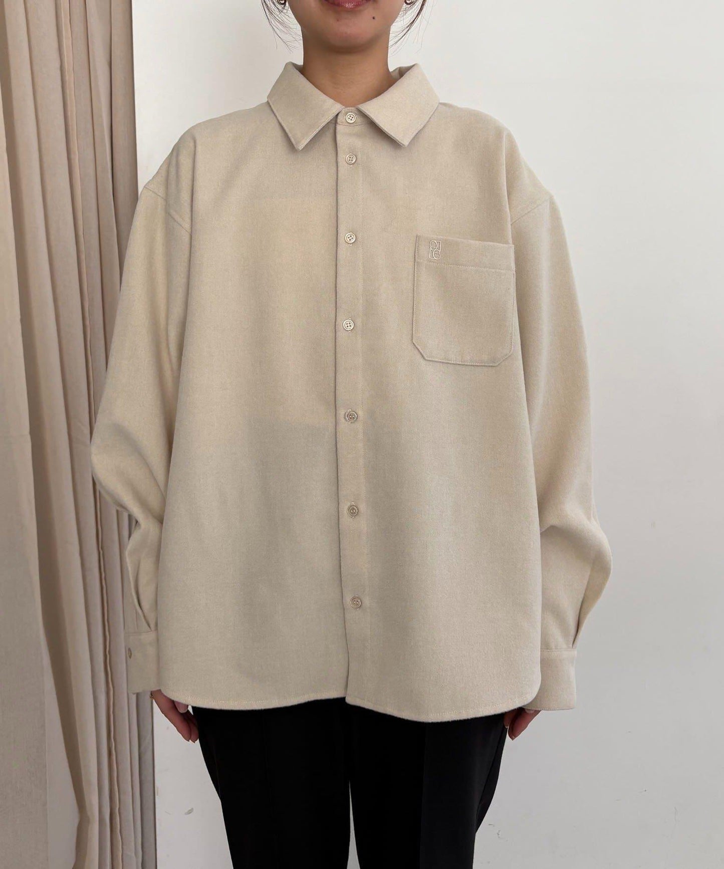 CAPRICIEUX LE'MAGE 裹身疊穿設計 襯衫