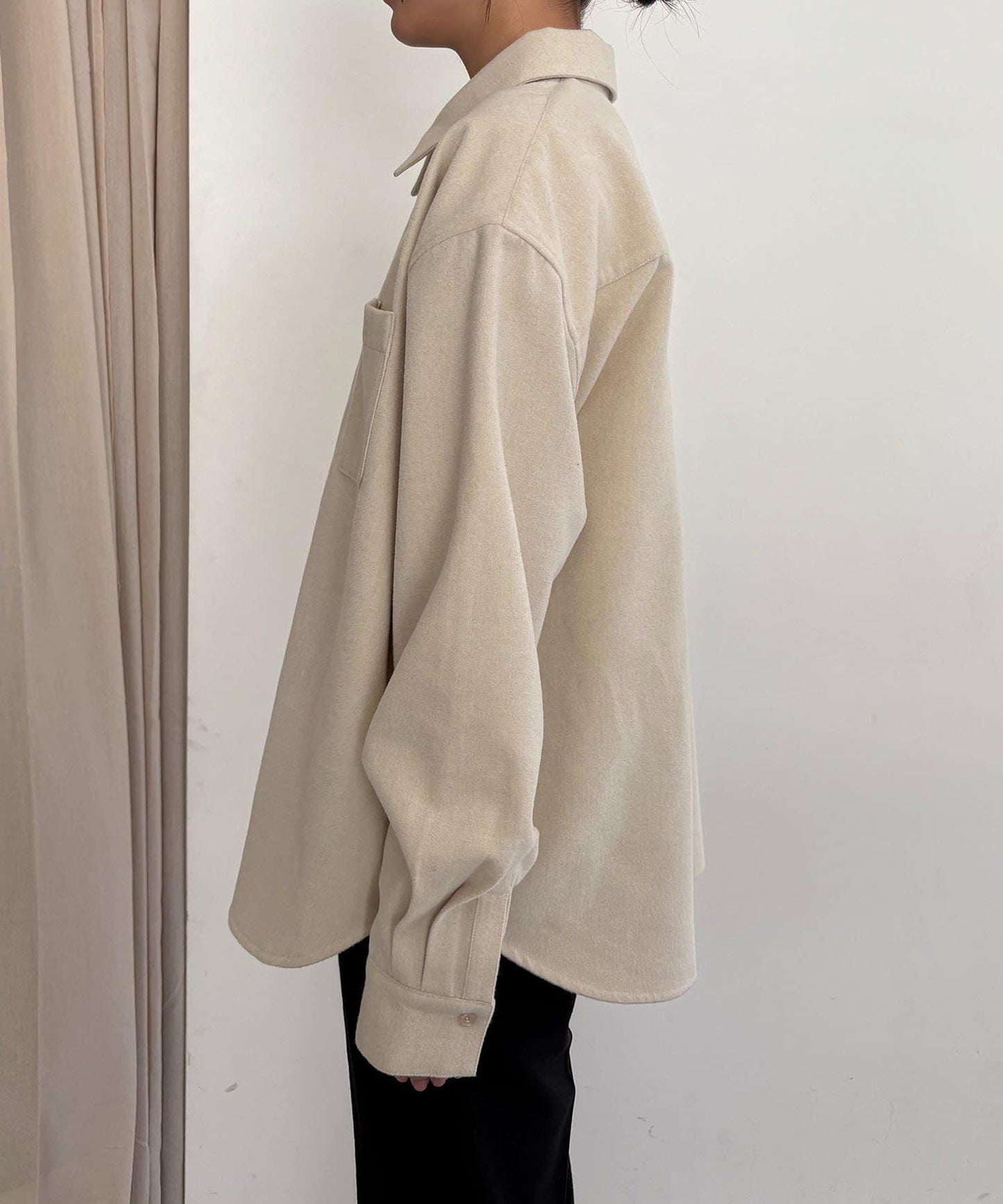 CAPRICIEUX LE'MAGE 裹身疊穿設計 襯衫