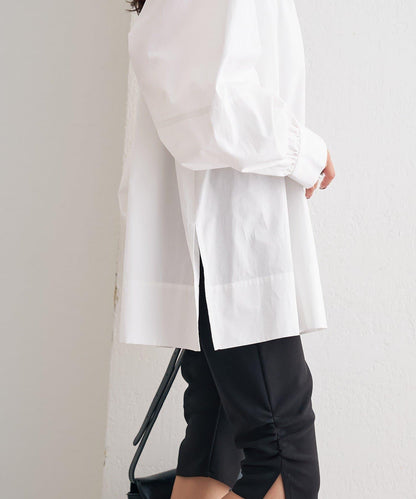 半拉鍊長款上衣