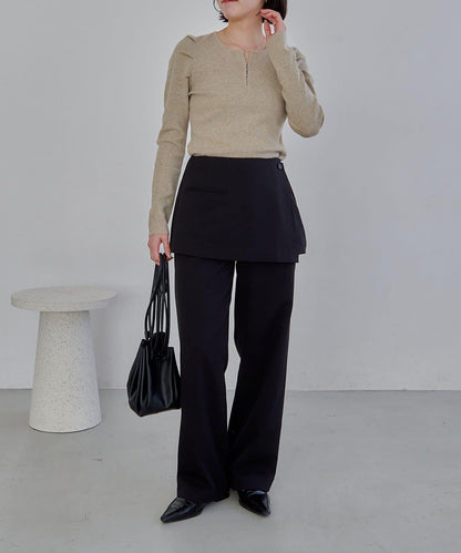 【有小個子尺碼】迷你層疊短褲