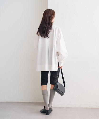 半拉鍊長款上衣