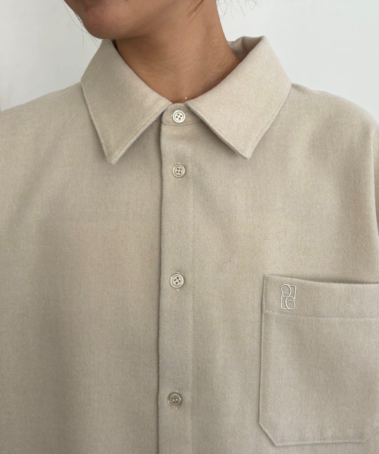 CAPRICIEUX LE'MAGE 裹身疊穿設計 襯衫