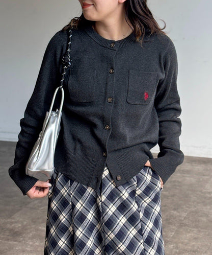 【U.S. POLO ASSN.】休閒風帶口袋開衫