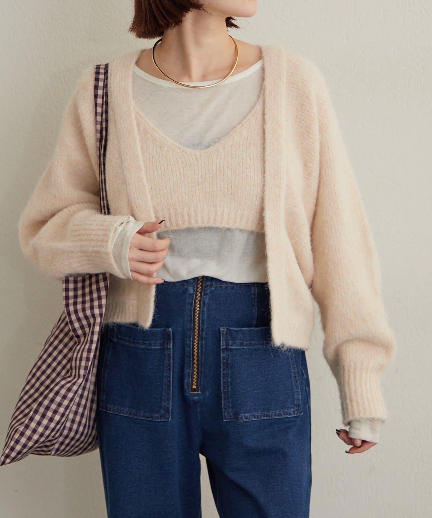 【Omekashi】短外套吊帶套裝