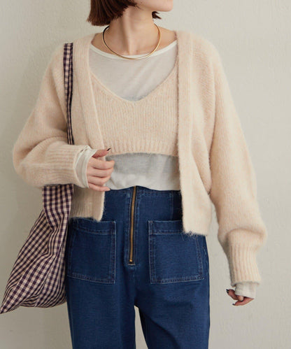 【Omekashi】短外套吊帶套裝