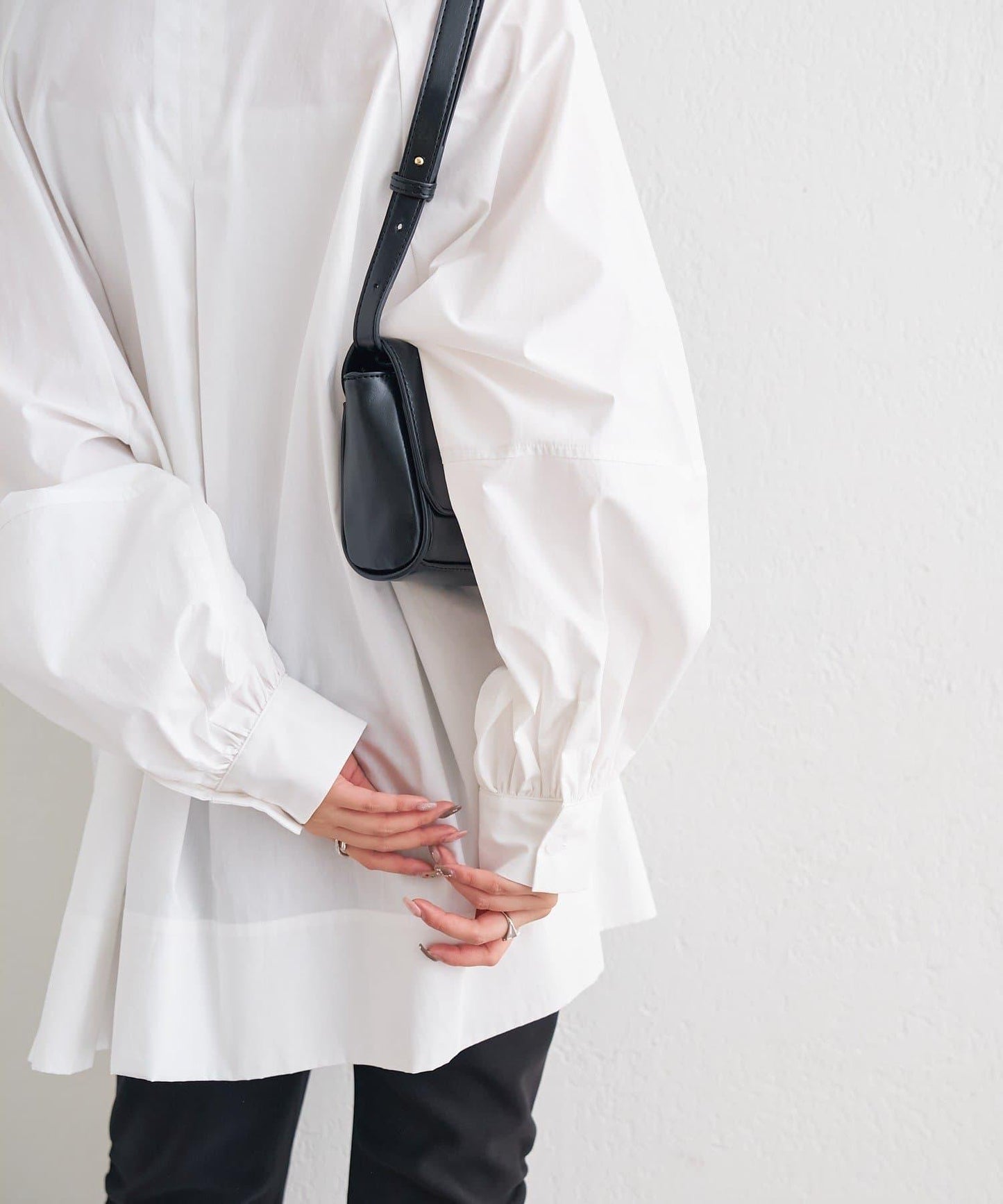 半拉鍊長款上衣