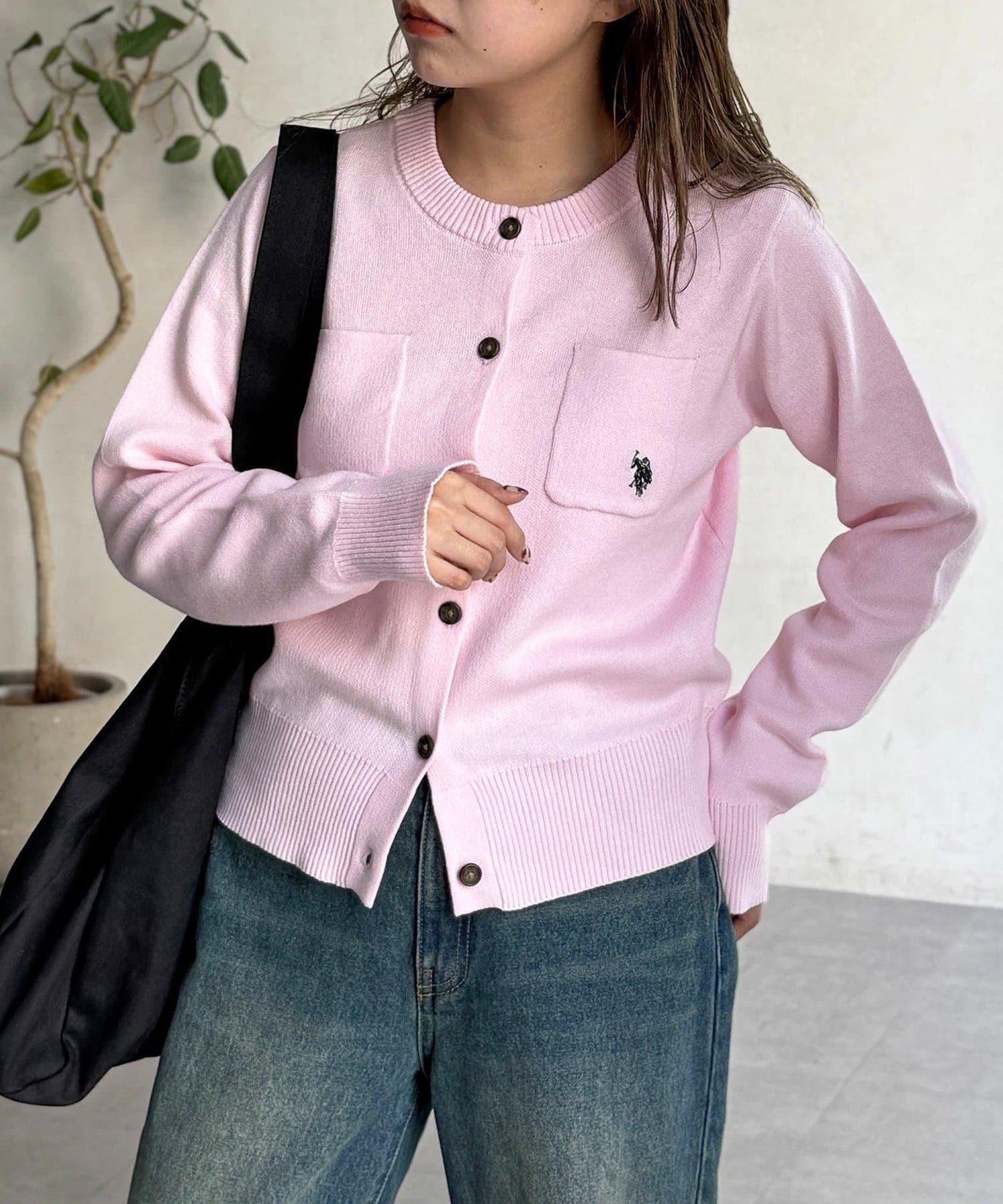 【U.S. POLO ASSN.】休閒風帶口袋開衫