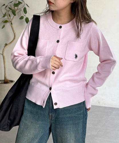 【U.S. POLO ASSN.】休閒風帶口袋開衫