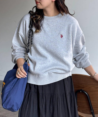 【U.S. POLO ASSN.】衛衣風針織衫