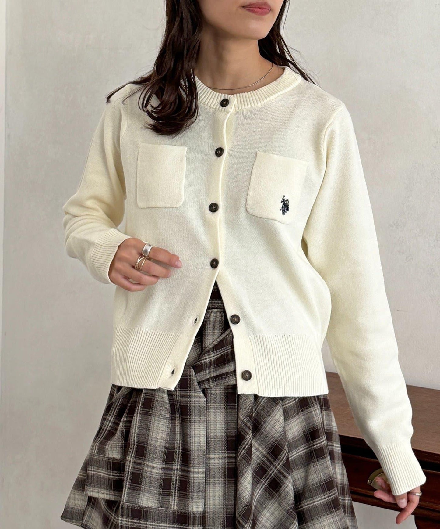 【U.S. POLO ASSN.】休閒風帶口袋開衫