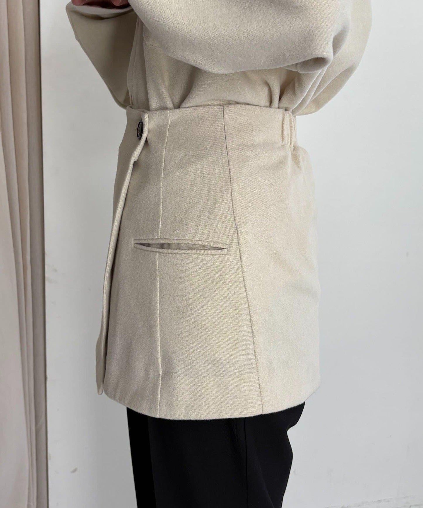 CAPRICIEUX LE'MAGE 裹身疊穿設計 襯衫