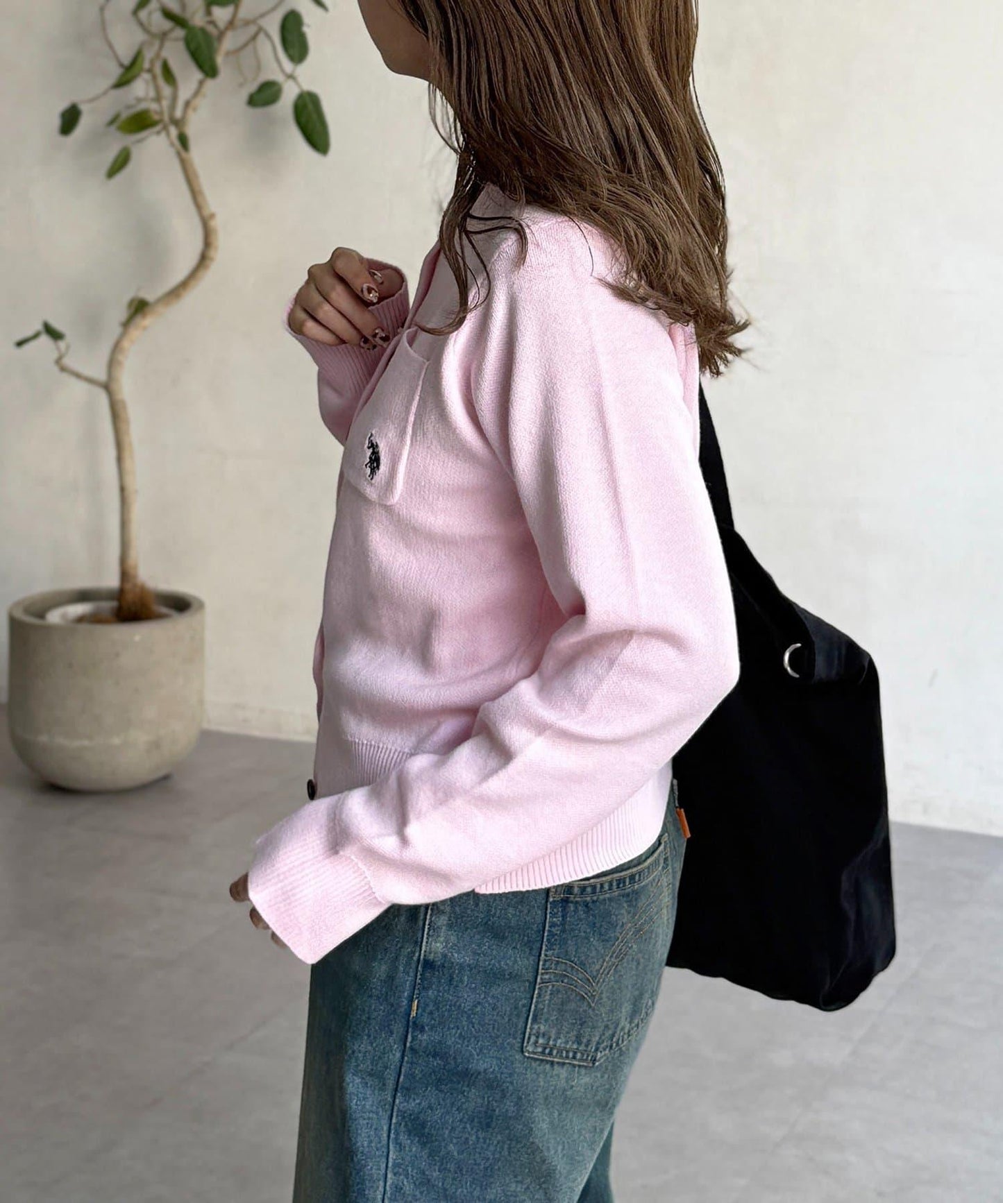 【U.S. POLO ASSN.】休閒風帶口袋開衫