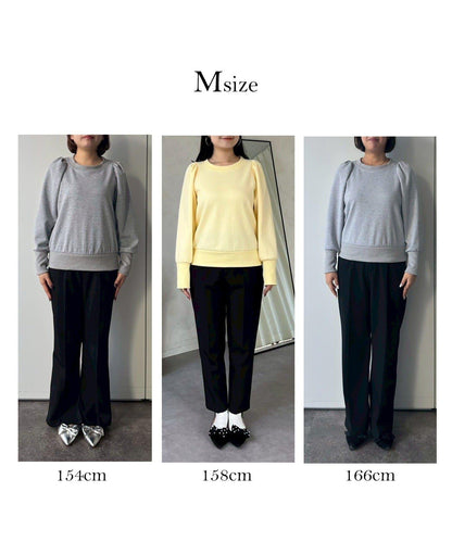 袖珍珠泡泡袖衛衣