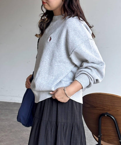 【U.S. POLO ASSN.】衛衣風針織衫