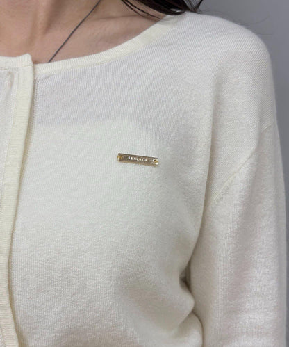 開衫風不對稱針織衫