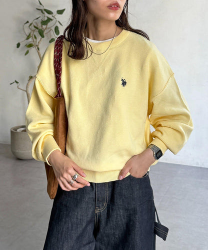 【U.S. POLO ASSN.】衛衣風針織衫