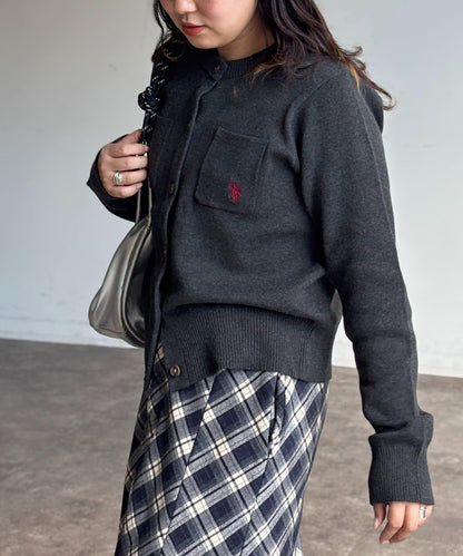 【U.S. POLO ASSN.】休閒風帶口袋開衫