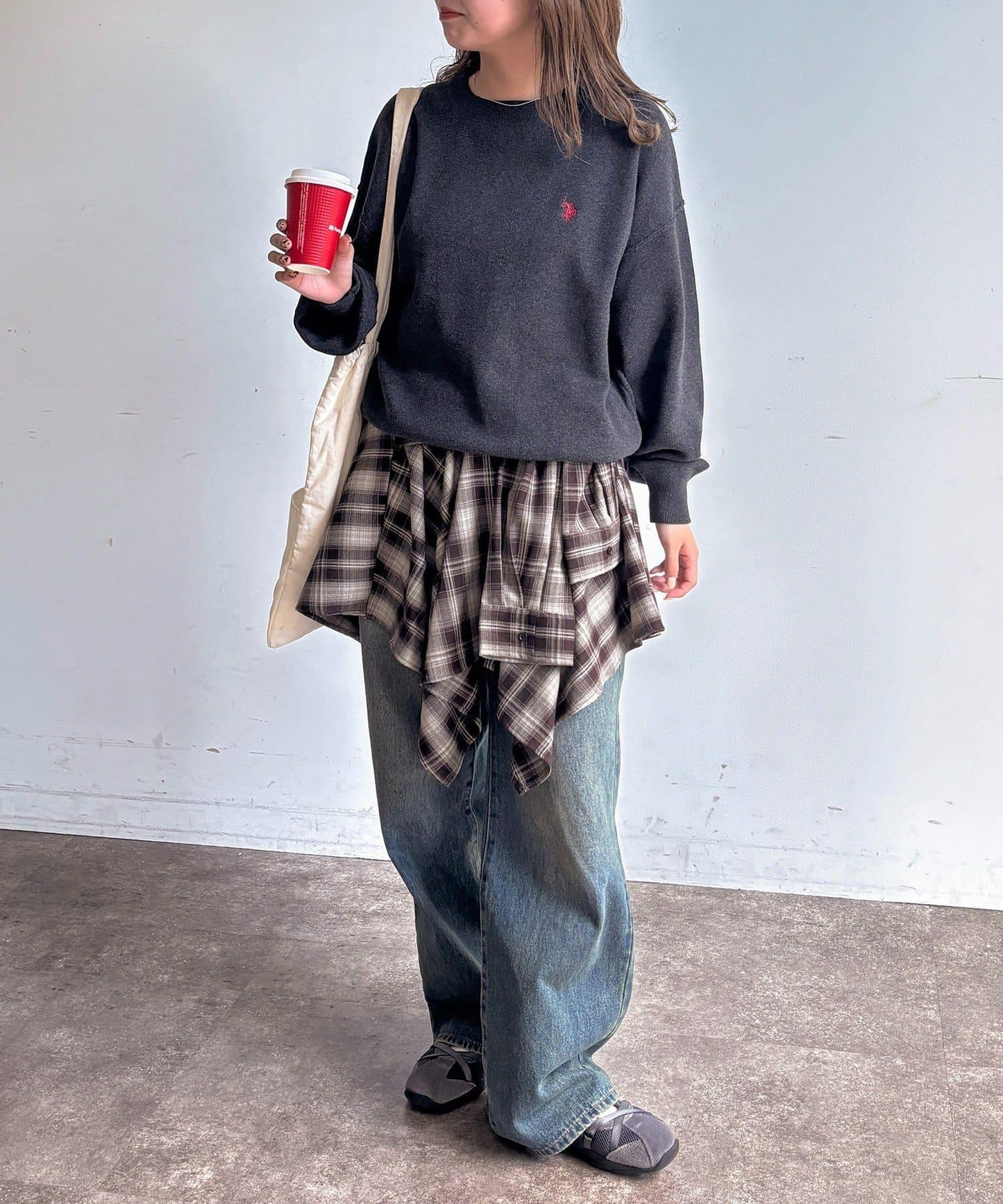 【U.S. POLO ASSN.】衛衣風針織衫