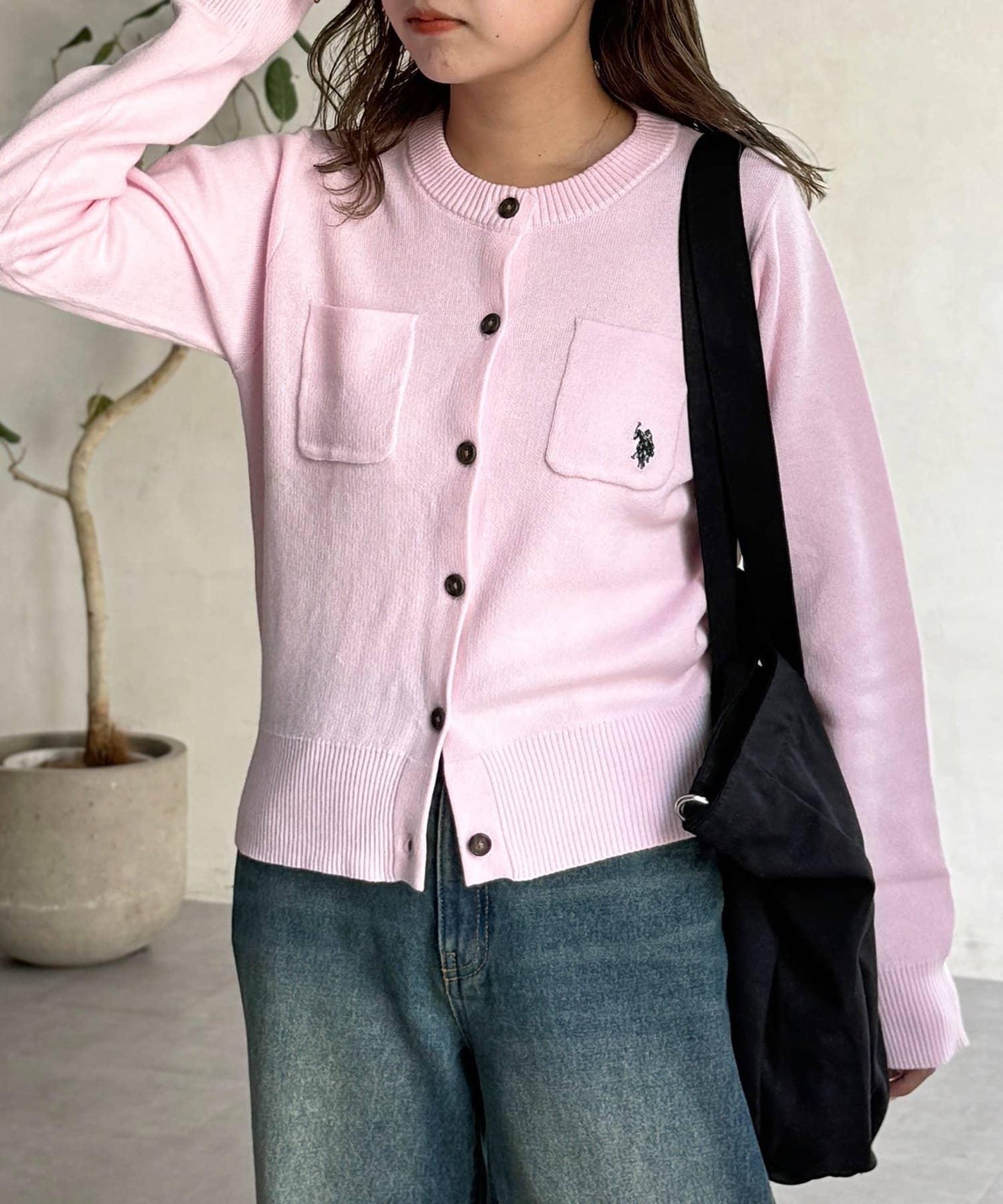 【U.S. POLO ASSN.】休閒風帶口袋開衫