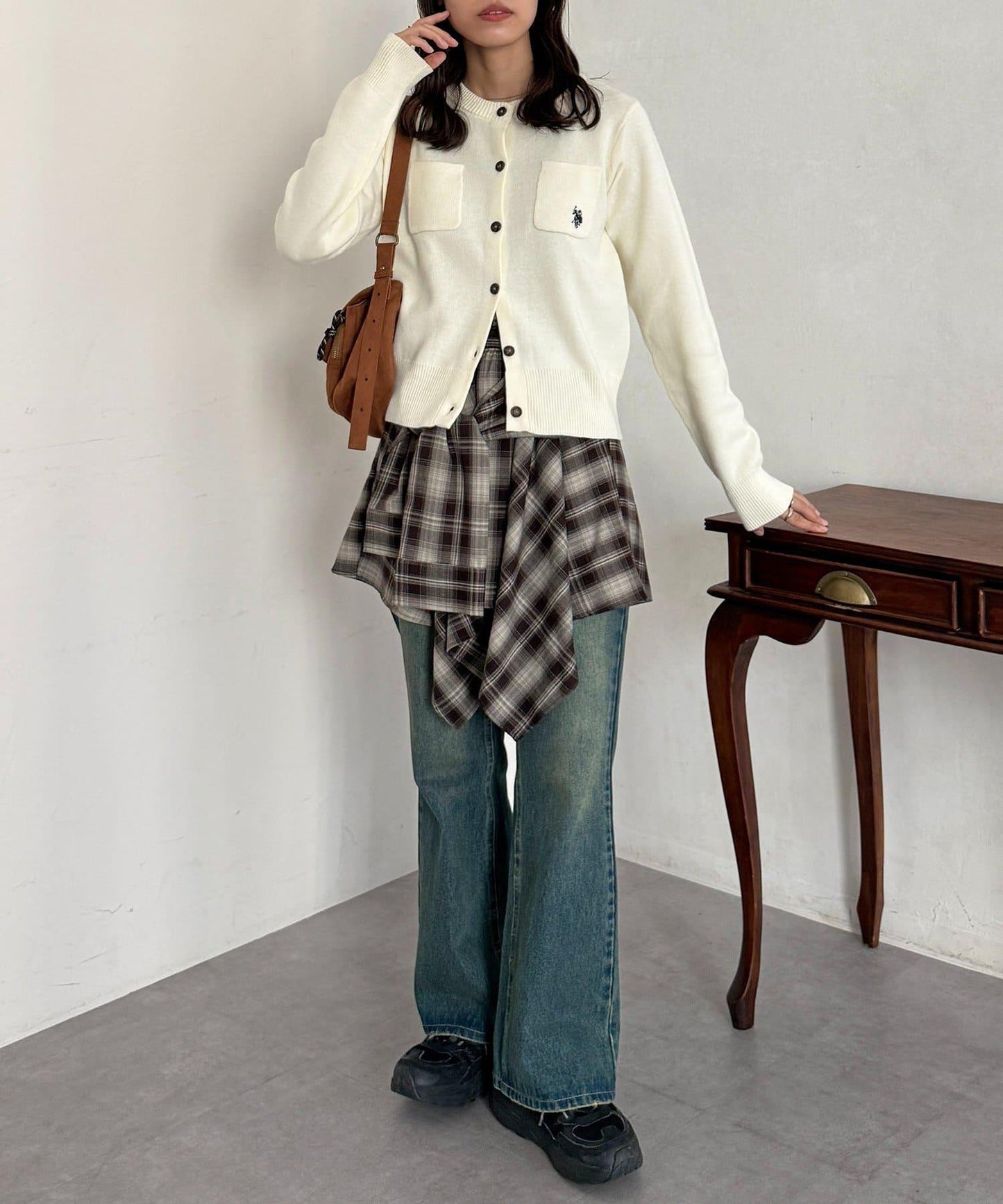 【U.S. POLO ASSN.】休閒風帶口袋開衫