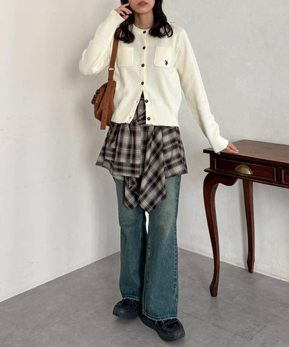 【U.S. POLO ASSN.】休閒風帶口袋開衫