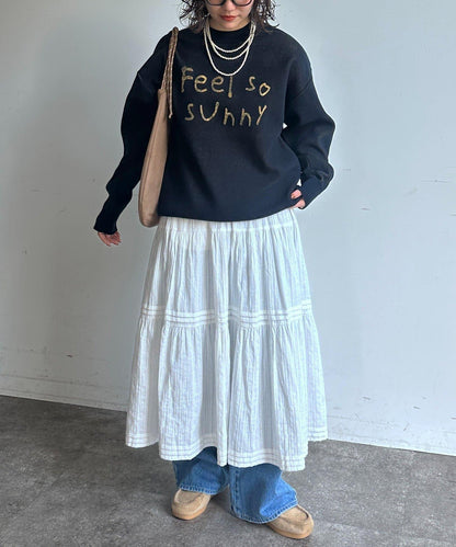 可雙面穿拼色標誌衛衣風針織衫