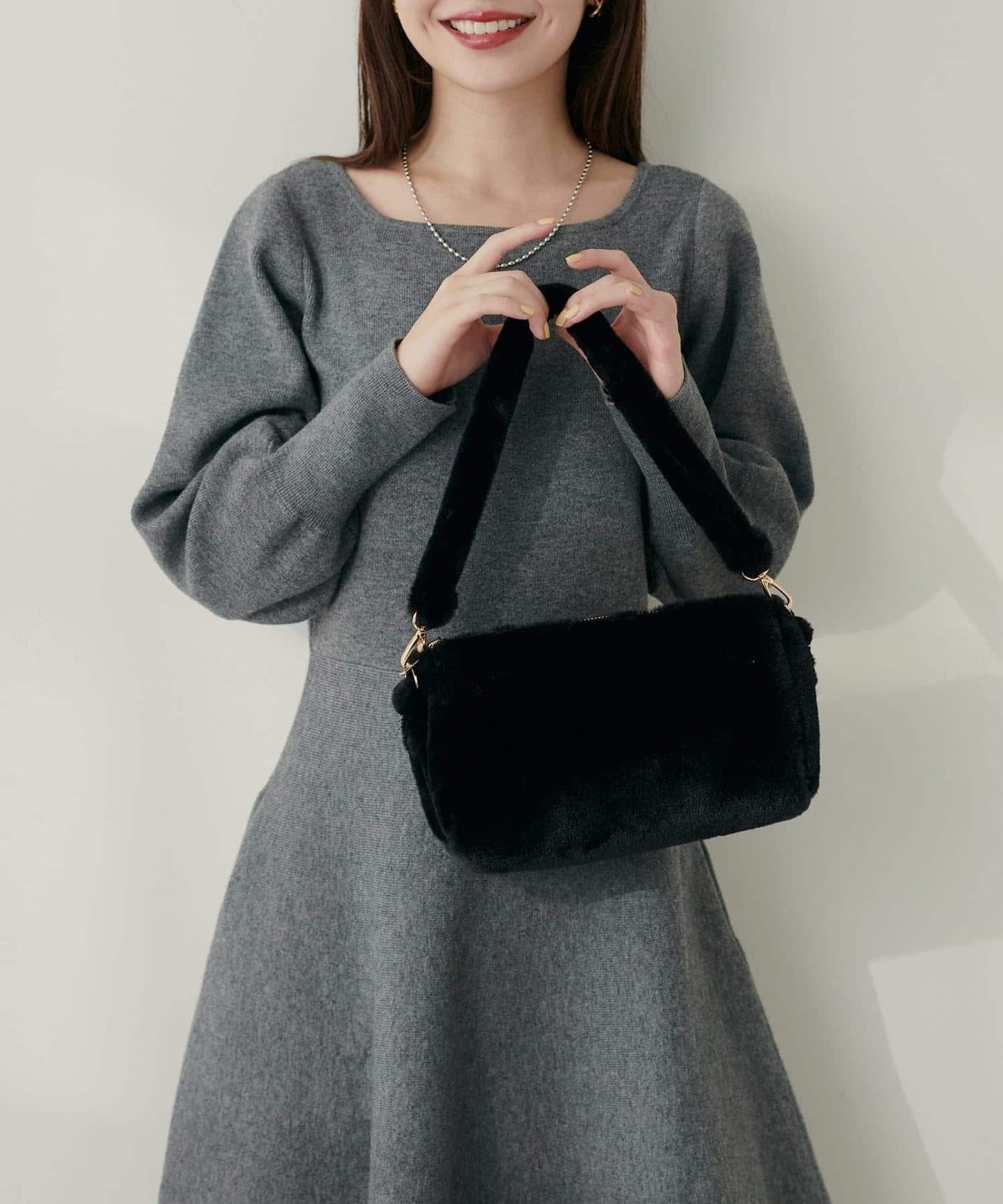 【EVERY.VERY niceclaup】毛絨迷你包