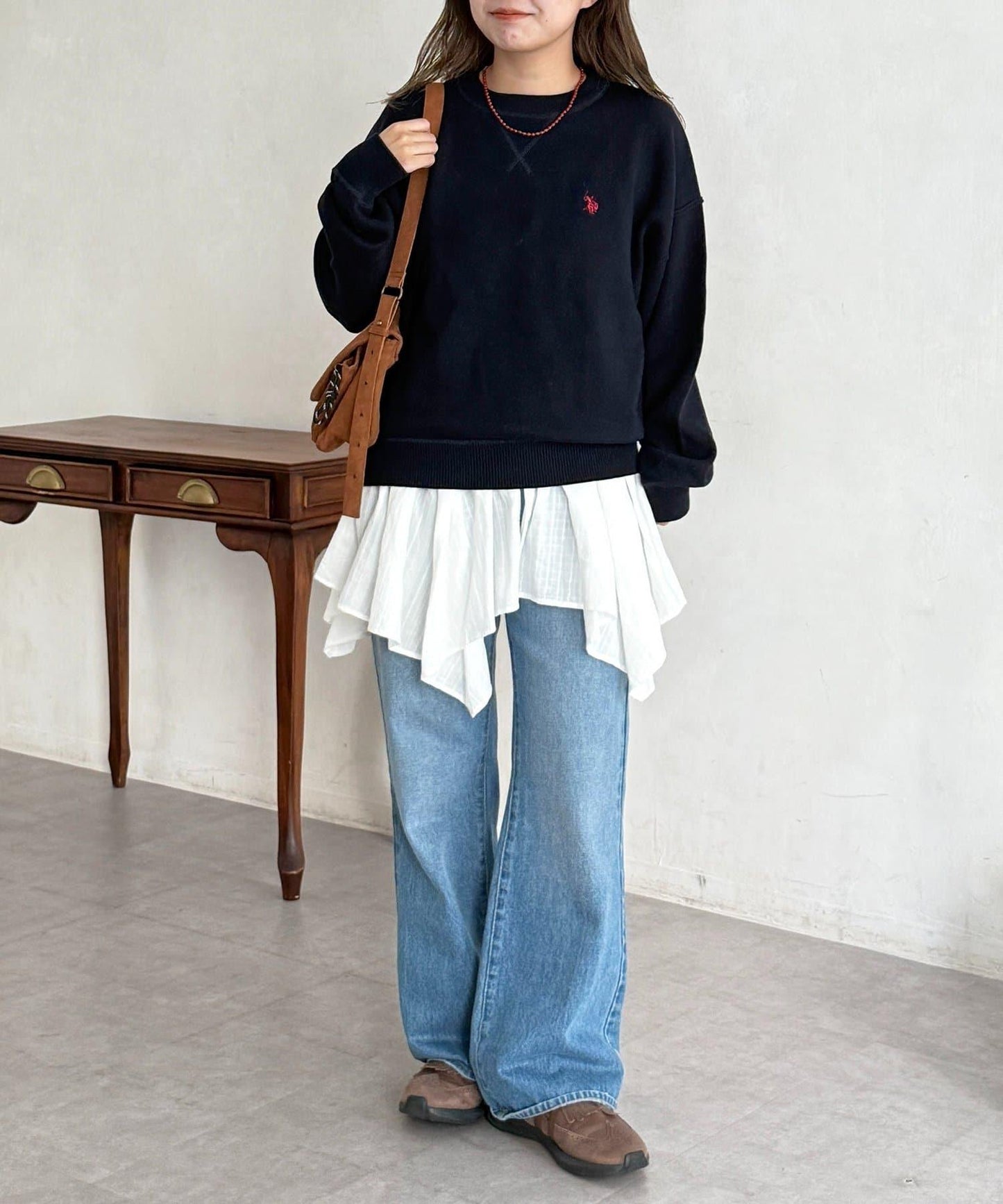 【U.S. POLO ASSN.】衛衣風針織衫