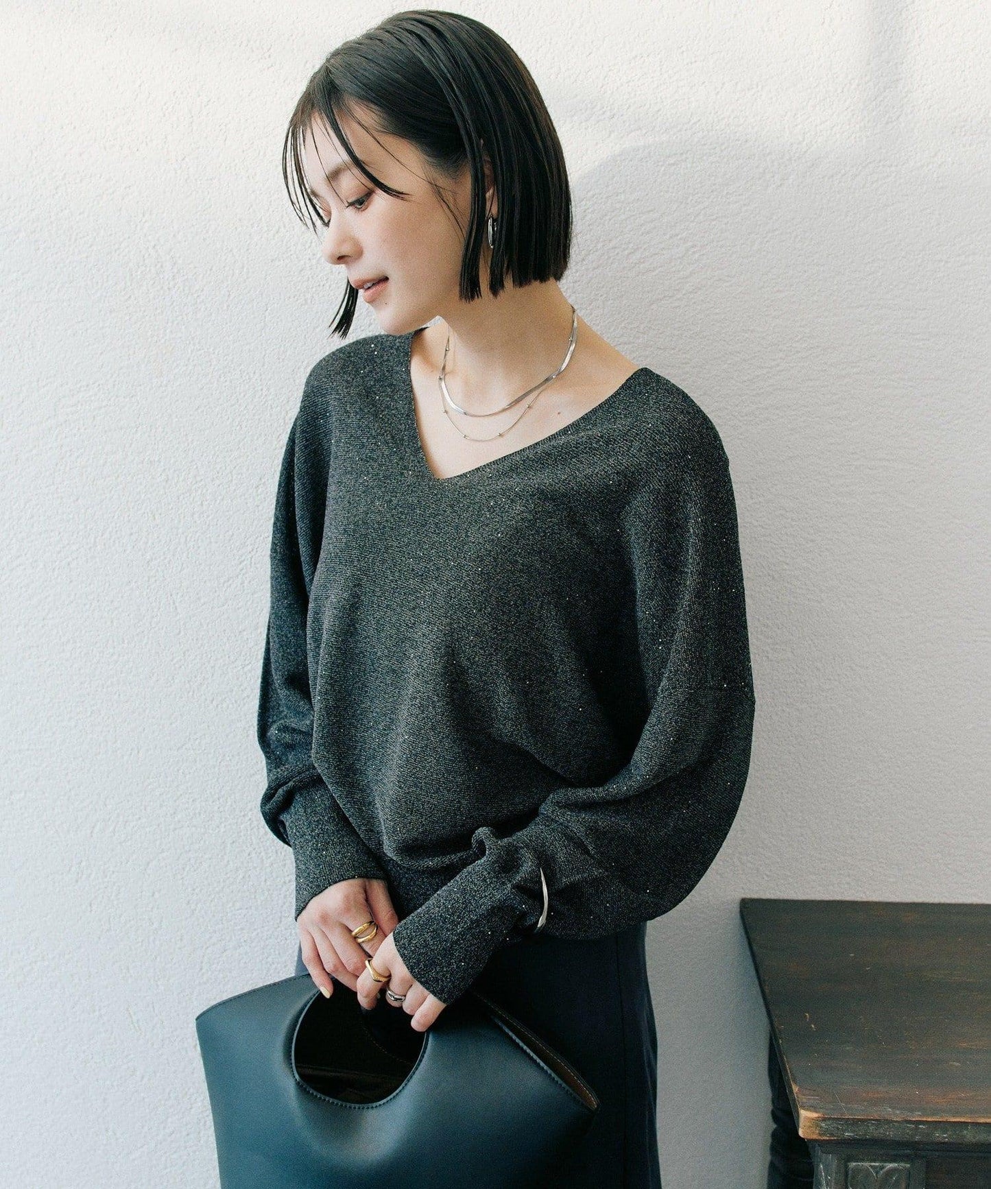 【華麗閃耀】亮片針織衫