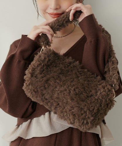 【EVERY.VERY niceclaup】毛絨迷你包