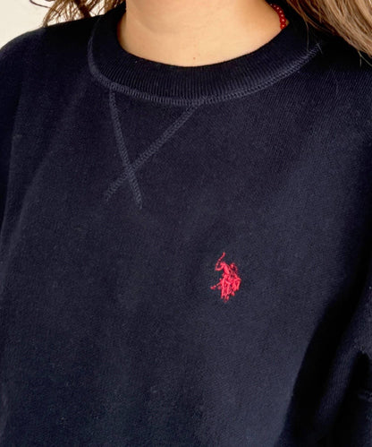 【U.S. POLO ASSN.】衛衣風針織衫