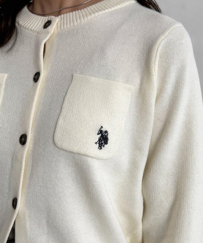 【U.S. POLO ASSN.】休閒風帶口袋開衫
