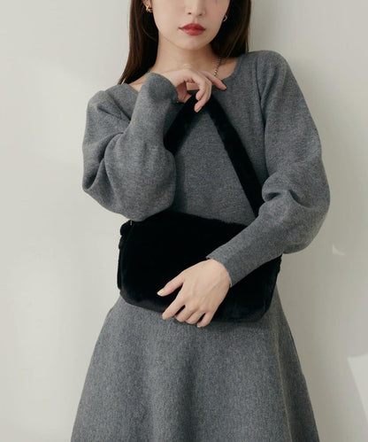 【EVERY.VERY niceclaup】毛絨迷你包