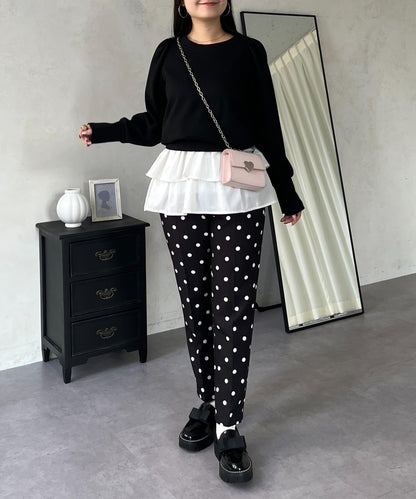 袖珍珠泡泡袖衛衣