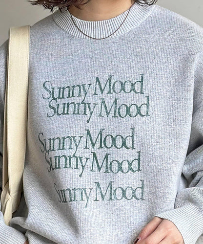 可雙面穿拼色標誌衛衣風針織衫