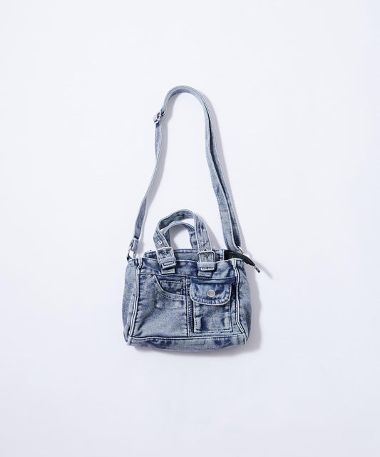2WAY牛仔單肩包
