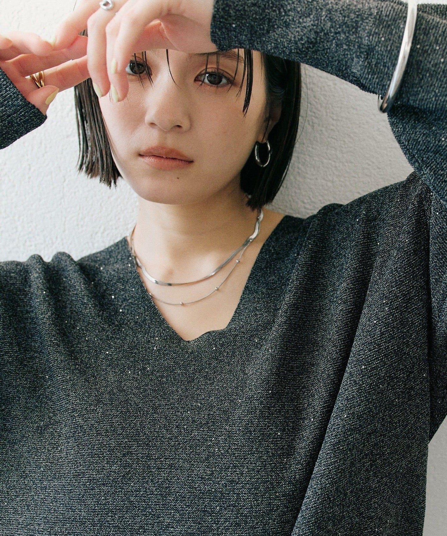 【華麗閃耀】亮片針織衫