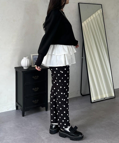 袖珍珠泡泡袖衛衣