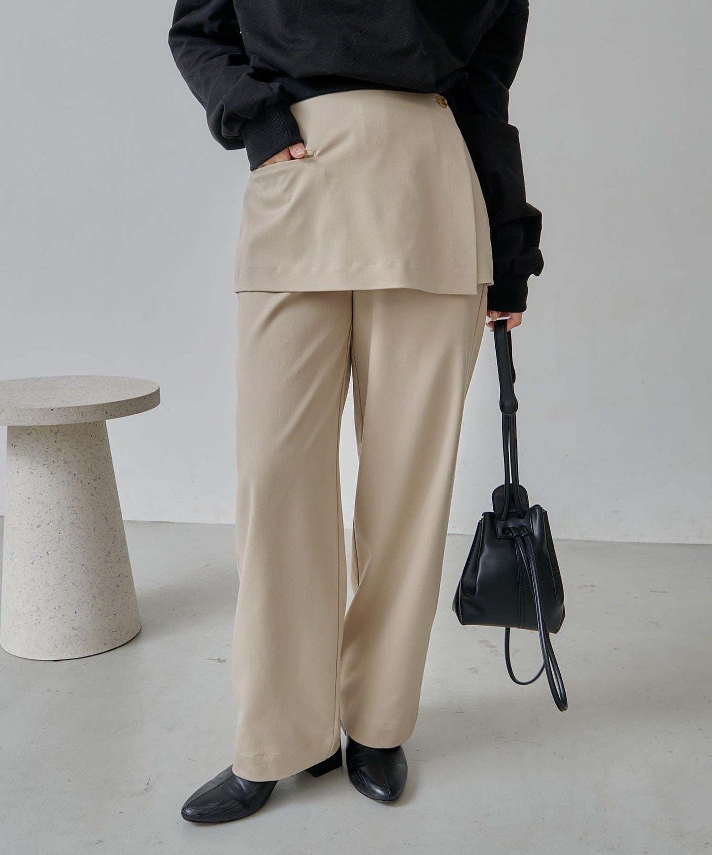 【有小個子尺碼】迷你層疊短褲