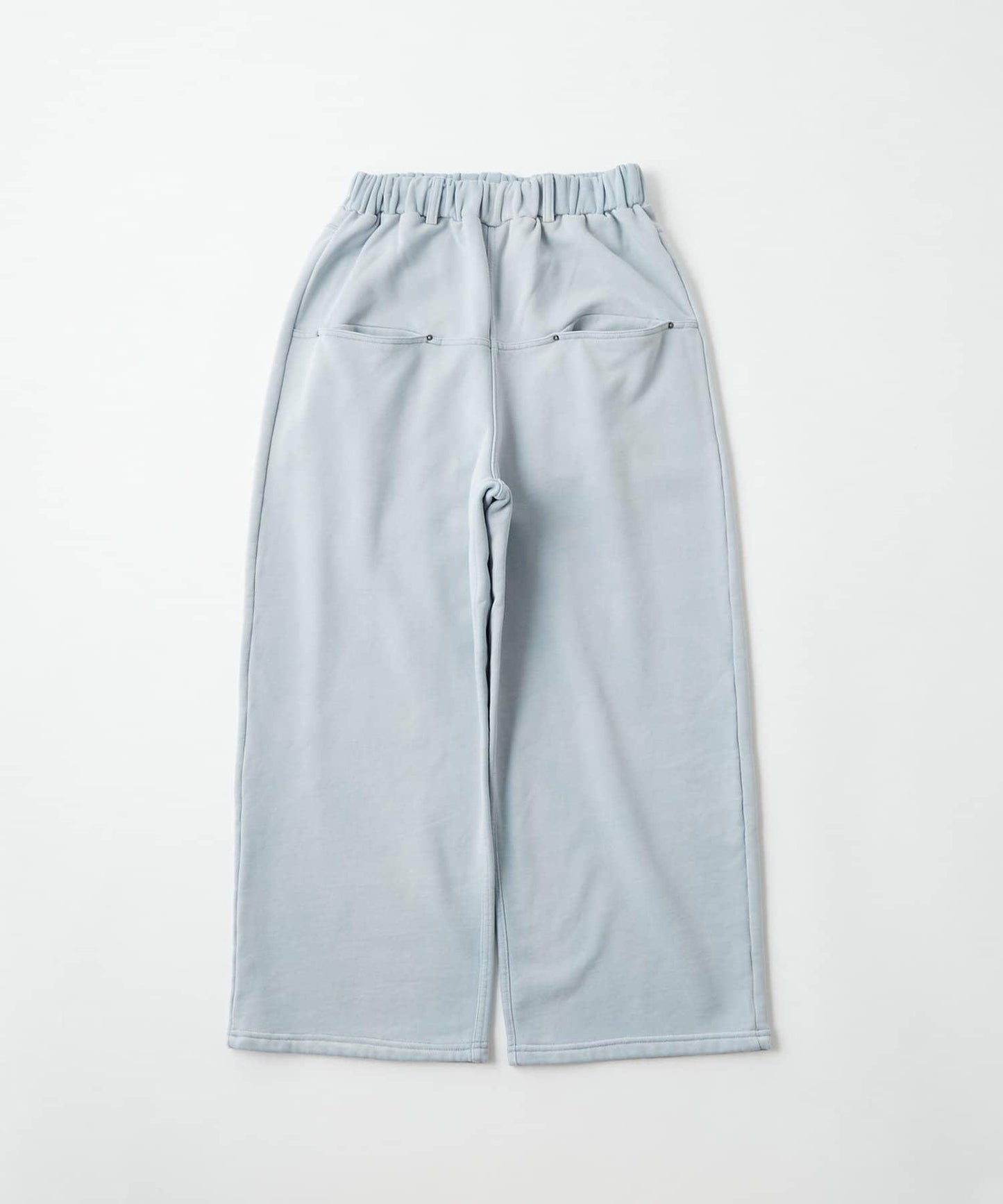 斜插口袋水洗休閒衛褲