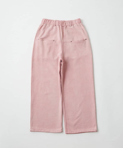 斜插口袋水洗休閒衛褲